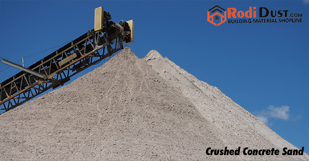 Crushed Concrete Sand