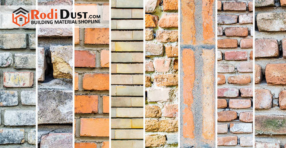 Types of Bricks wall